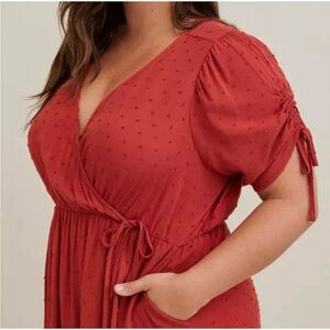 TORRID SWISS DOT DRESS